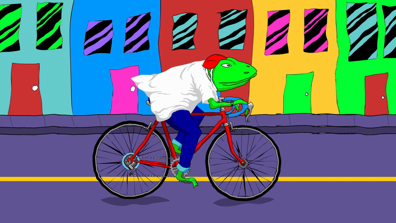 Froggy bike